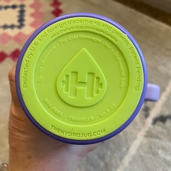 HydroJug 40oz Traveler in Lime Rickey - Picture 5 of 5